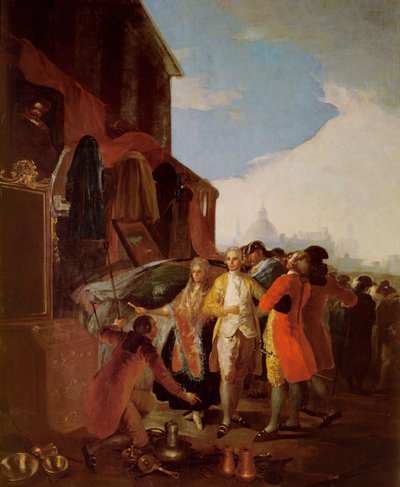 La Feria de Madrid by Francisco de Goya